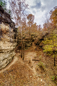 Ozarks Grand Gulf Cliff Wall View