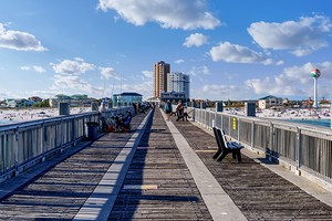 Middle Of Pensacola Beach Pier