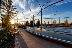 Omaha Skate Park Golden Sun Star