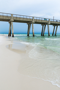 Navarre Beach Pier Coastline Waves