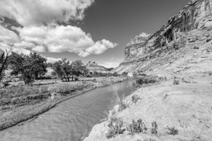 San Rafael River And Sids Mountain Landscape