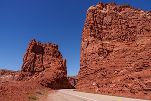 Utah Highway Rock Formations