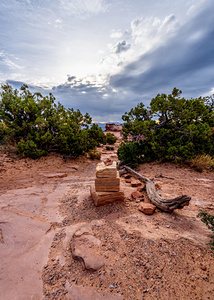 Cairns At Shafer Canyon Overlook