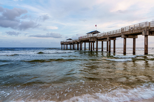 Orange Beach Alabama Pier Evening