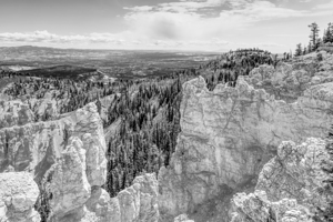 Bryce Canyon Frame Grayscale