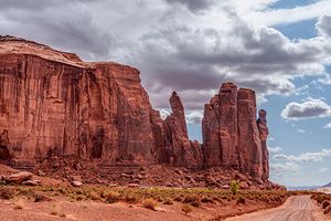 Monument Valley Rain God Mesa