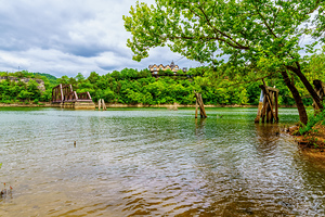 Beaver Arkansas Bridge Remains