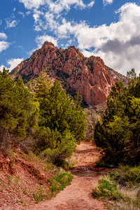 Kanarra Falls Mountain View