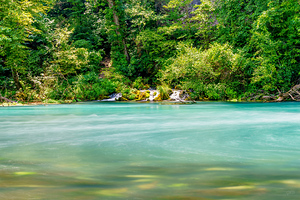 Water Swirls At Big Spring by Jennifer White