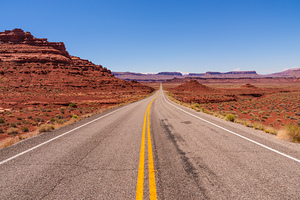 Middle Of Utah Highway 95