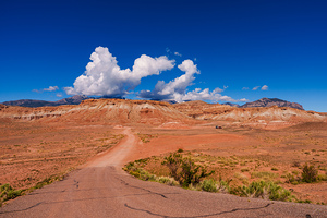 Utah Dirt Road To The Mountains