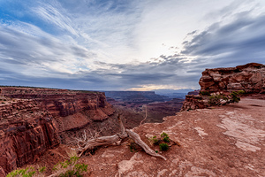 Edge Of Shafer Canyon Overlook