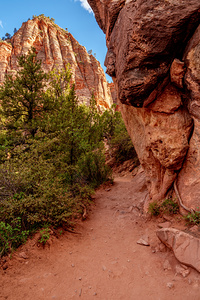 Trail to the Heights Zion Canyon Overlook