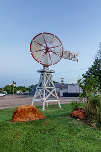 Large Windmill Lamar Colorado Vertical