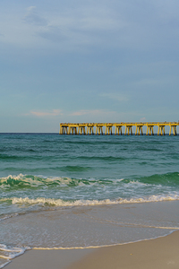 Navarre Pier Golden Morning Glow