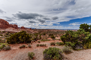 Desert Landscape From Garden Of Eden