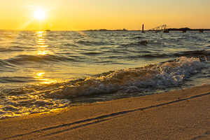 Santa Rosa Sound At Sunrise