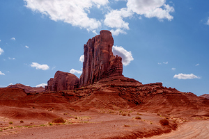 Camel Butte Monument Valley Side View