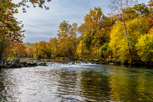 Bennett Spring Cascades Waterscape