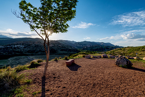 Ending The Day At Mesa Overlook