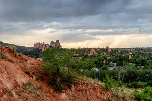 Colorado Springs Stormy Sky