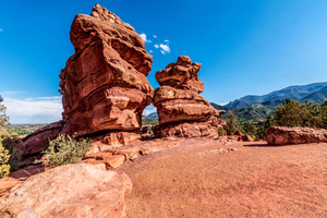 Colorado Rocks And Mountains