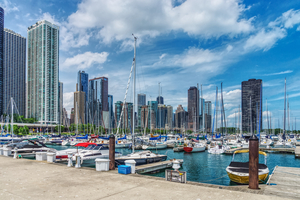 Afternoon At Chicago Harbor