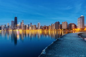 Northern Chicago Cityscape
