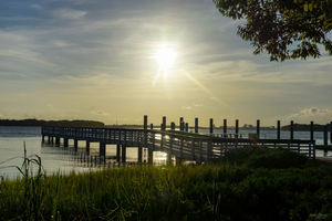Peaceful Evening At Cooper River