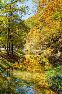 Pop Of Ozarks Autumn Colors Painterly
