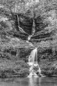 Thunder Falls Grayscale