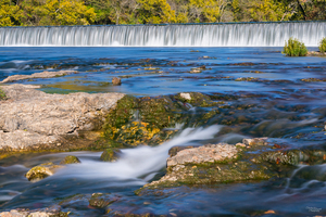 The Top of Grand Falls At Fall