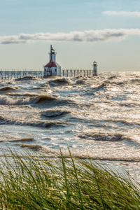 Waves At St Joseph Lighthouse