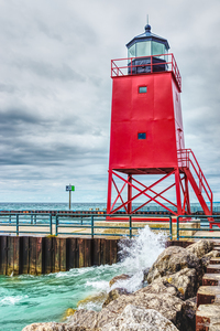 Charlevoix South Pierhead Lighthouse