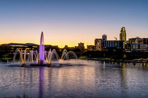 Heartland Fountain Gold Sunset