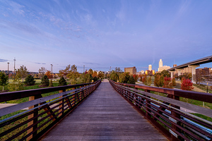 Sunrise Over Middle Omaha Boardwalk