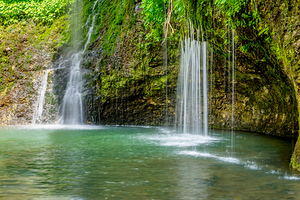 Cascading Dripping Springs Waterfalls