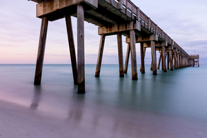 Panama Beach Florida Pier Dawn