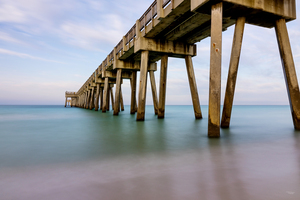 Panama City Beach Pier Florida Tranquility