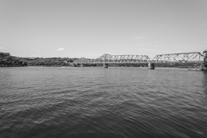 Shell Knob Missouri Bridge Grayscale