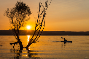 Sunrise Kayaking On Table Rock Lake