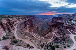 Canyonlands Shafer Trail Dawn