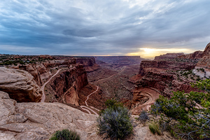 Shafer Trail Viewpoint Ledge Sunrise