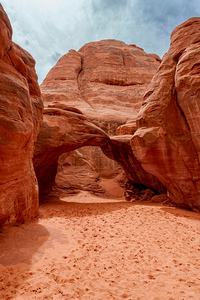 Sand Dune Arch Utah