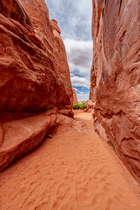 Sand Dune Rock Wall Pathway Vertical