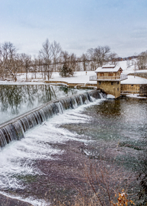 Nixa Finley River Snowfall