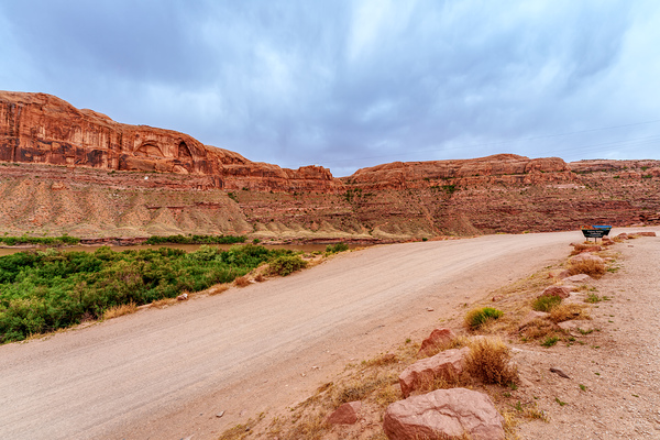 Poison Spider Trail View Print