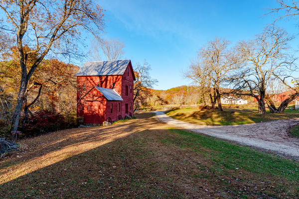 Timeless Mill Ozarks Landmark Print