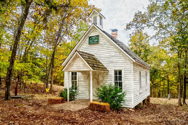 Old One Room Schoolhouse Concord Print