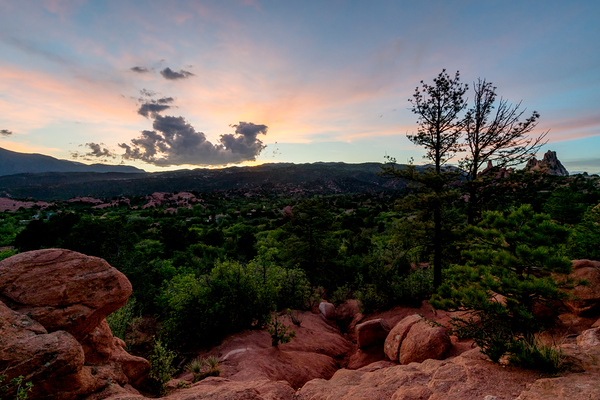 Magic Hour Colorado Sunset Print